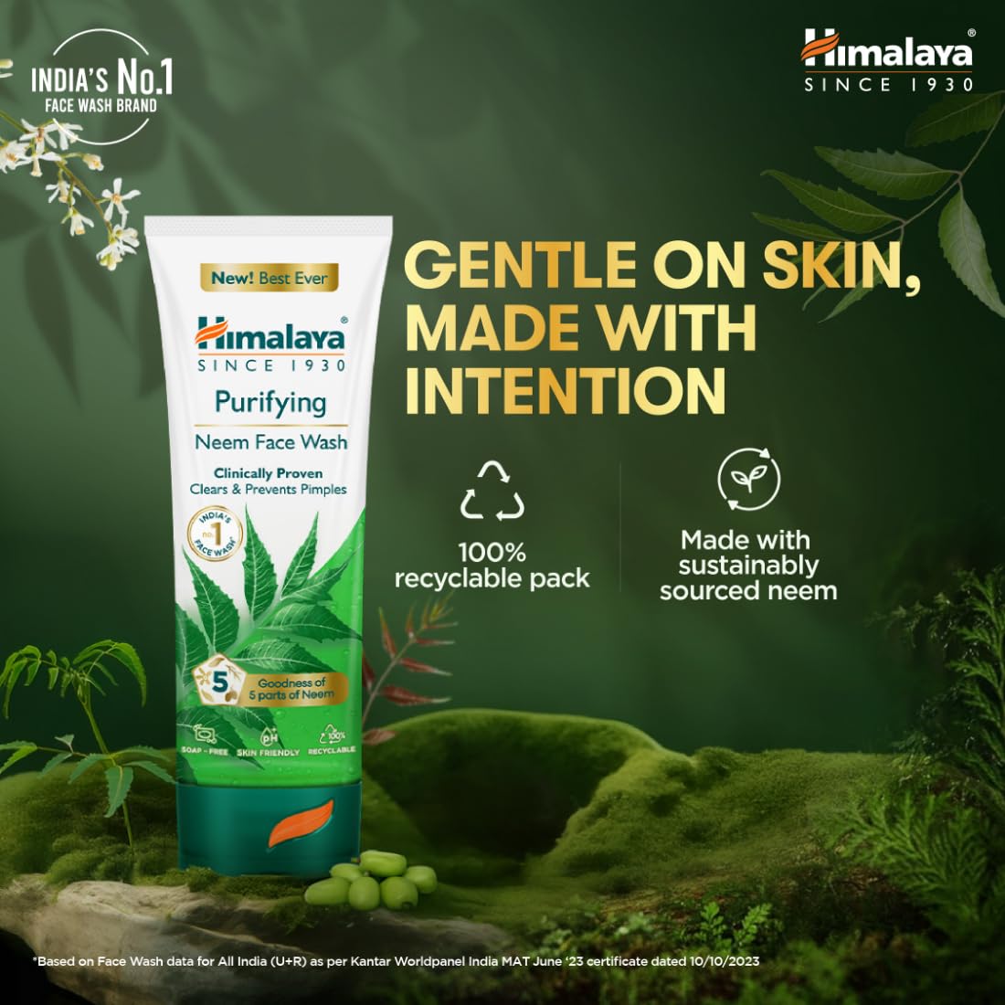 Himalaya Purifying Neem Face Wash 400 ml - Image 5