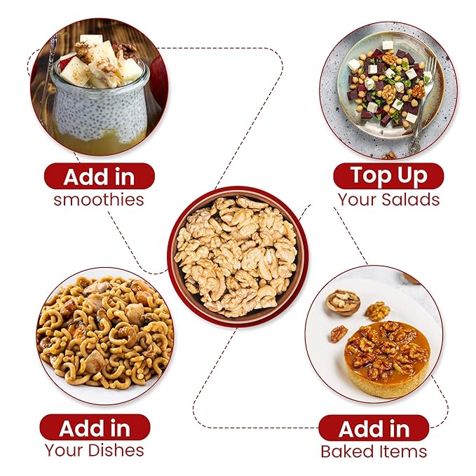 Nutraj Bakers Pride Walnut Kernels, 250g - Image 5