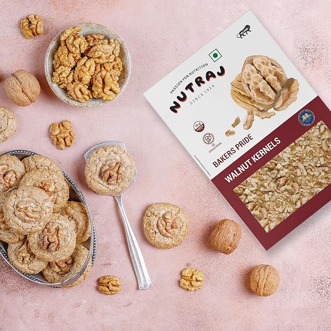 Nutraj Bakers Pride Walnut Kernels, 250g - Image 6