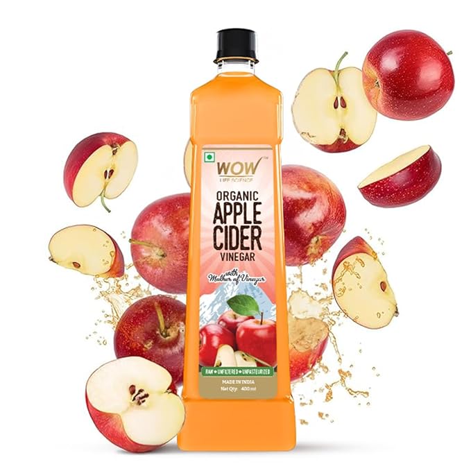 WOW Raw Apple Cider Vinegar - 400 ml - Image 1