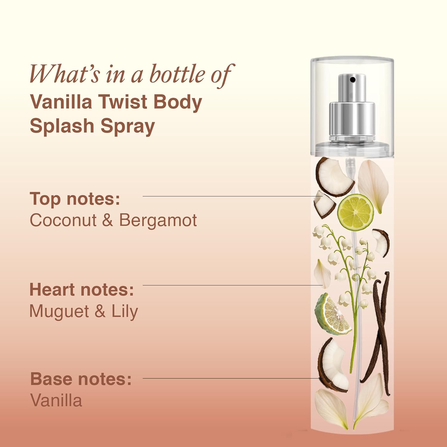 Layer'r Wottagirl Vanilla Twist Body Splash 135ml - Image 5
