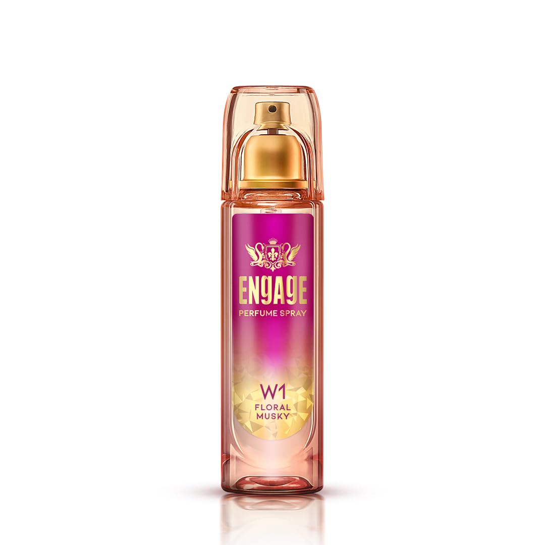 Engage W1 Perfume Spray For Women, Fruity and Floral, Skin Friendly, 120ml - Image 1