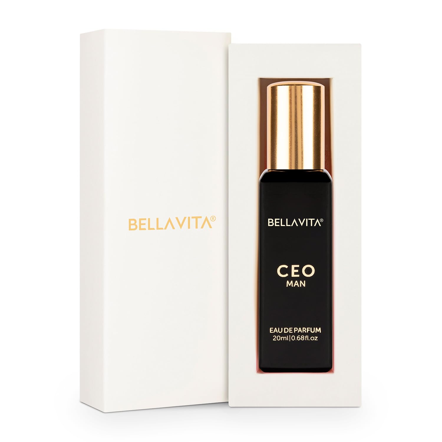 Bella Vita Luxury CEO MAN Eau De Parfum | Office Wear Perfume for Men with long lasting notes of Tonka and Agarwood 20 ML - Image 1