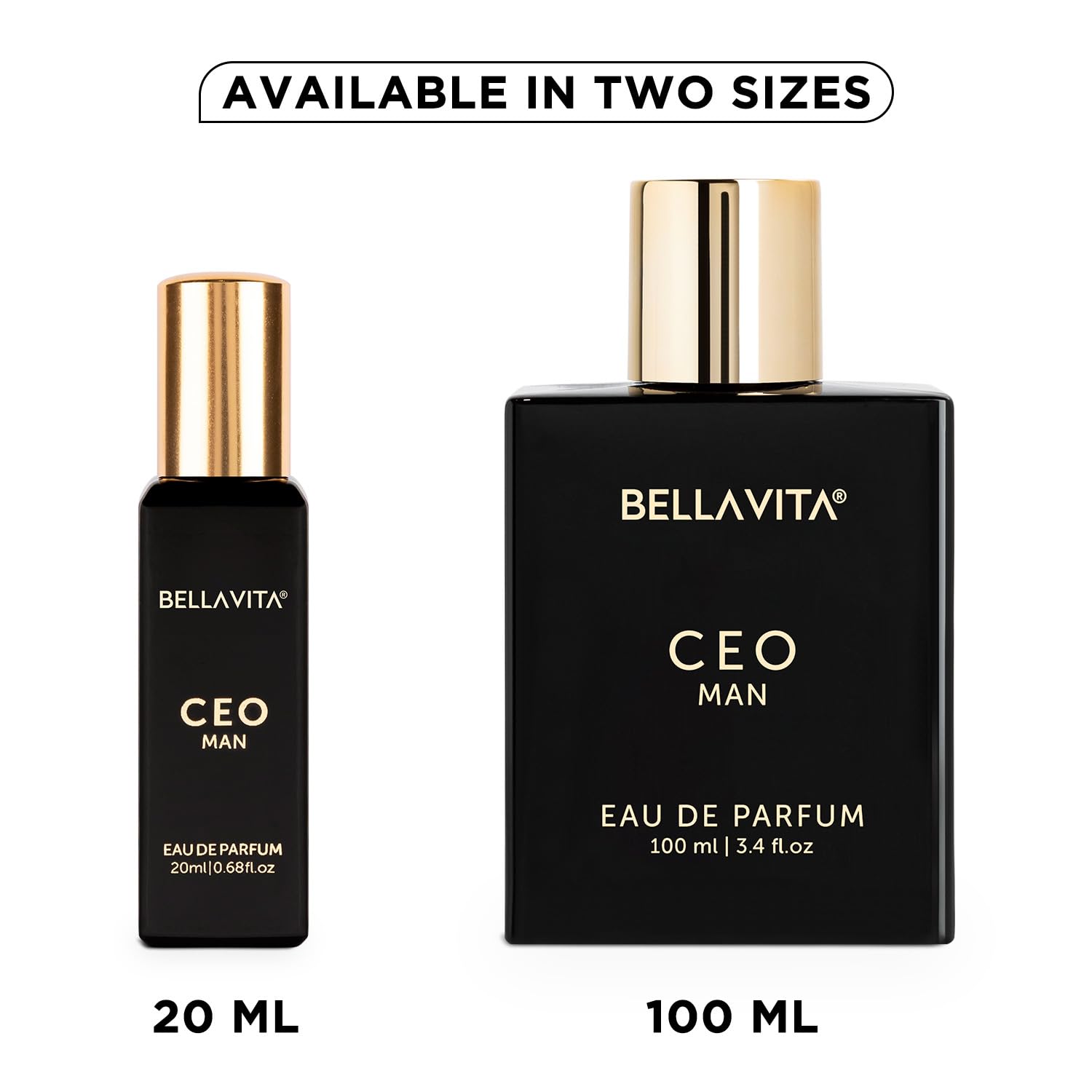 Bella Vita Luxury CEO MAN Eau De Parfum | Office Wear Perfume for Men with long lasting notes of Tonka and Agarwood 20 ML - Image 3