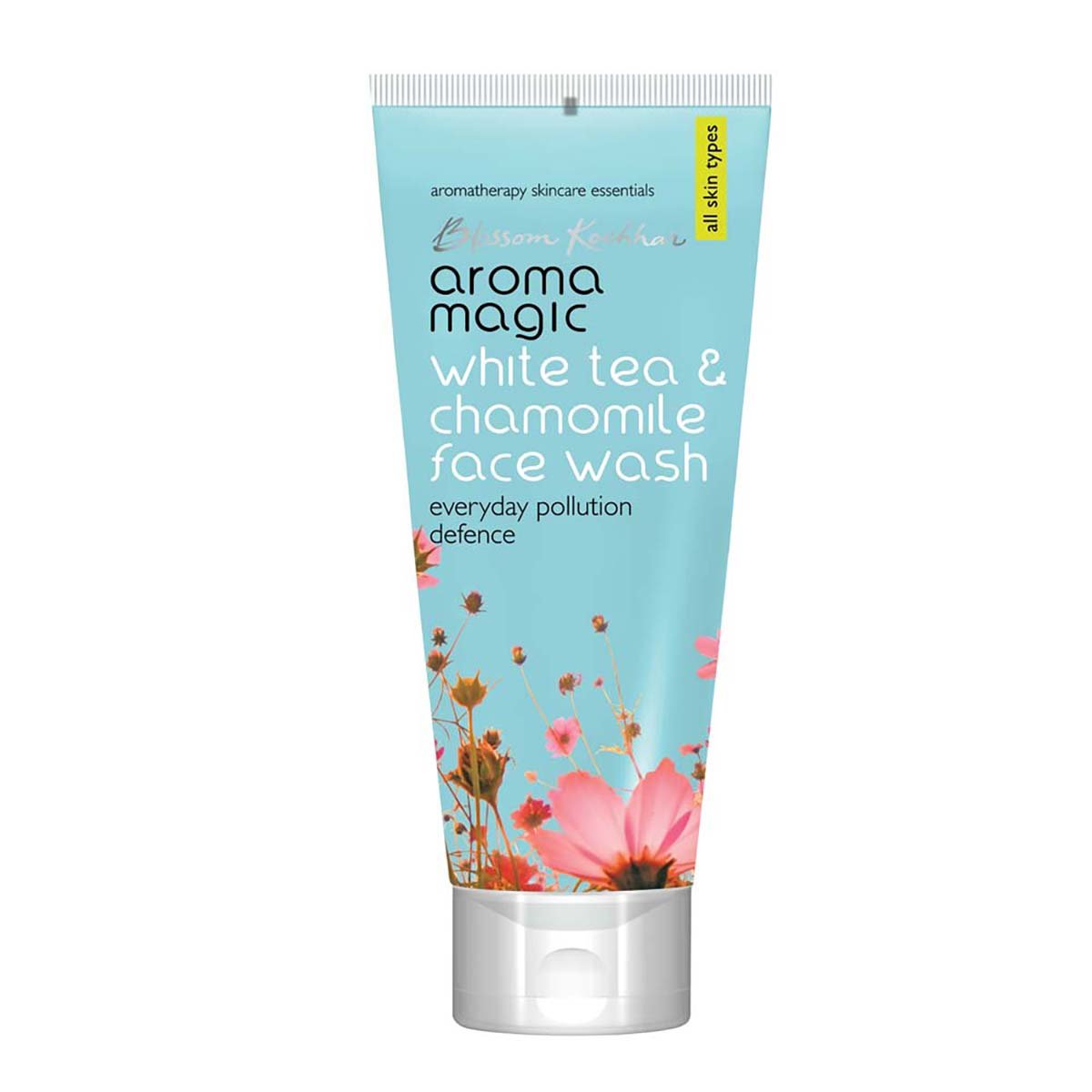 Aroma Magic Everyday Pollution Defence White Tea & Chamomile Face Wash| with Soya Milk Extracts| All Skin -100 ml Pack Of 1 - Image 1