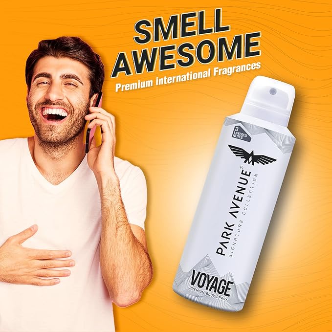 Park Avenue Signature Voyage Deodorant Spray For Men,150Ml - Image 4