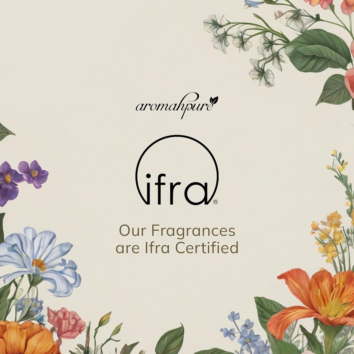 Aromahpure Premium Car Perfume Hanging Pod |10 ML |French Lavender Fragrance Car Air Freshener |Natural Fragrance Oils in Glass Bottle with Wooden Diffuser Lid |Last upto 30 Days, IFRA certified - Image 5