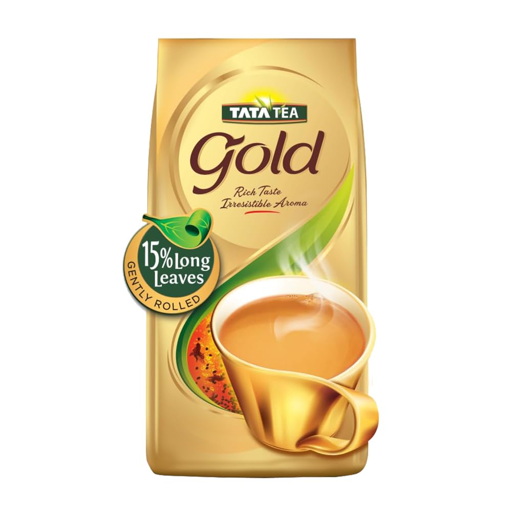 Tata Tea Gold 250 gram, Assam Teas With Gently Rolled Aromatic Long Leaves - Image 1