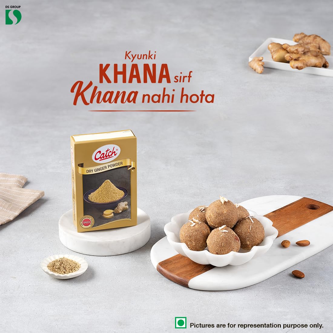 Catch Dry Ginger Powder | Sonth/Dry Adrak Powder 90 gram - Image 4