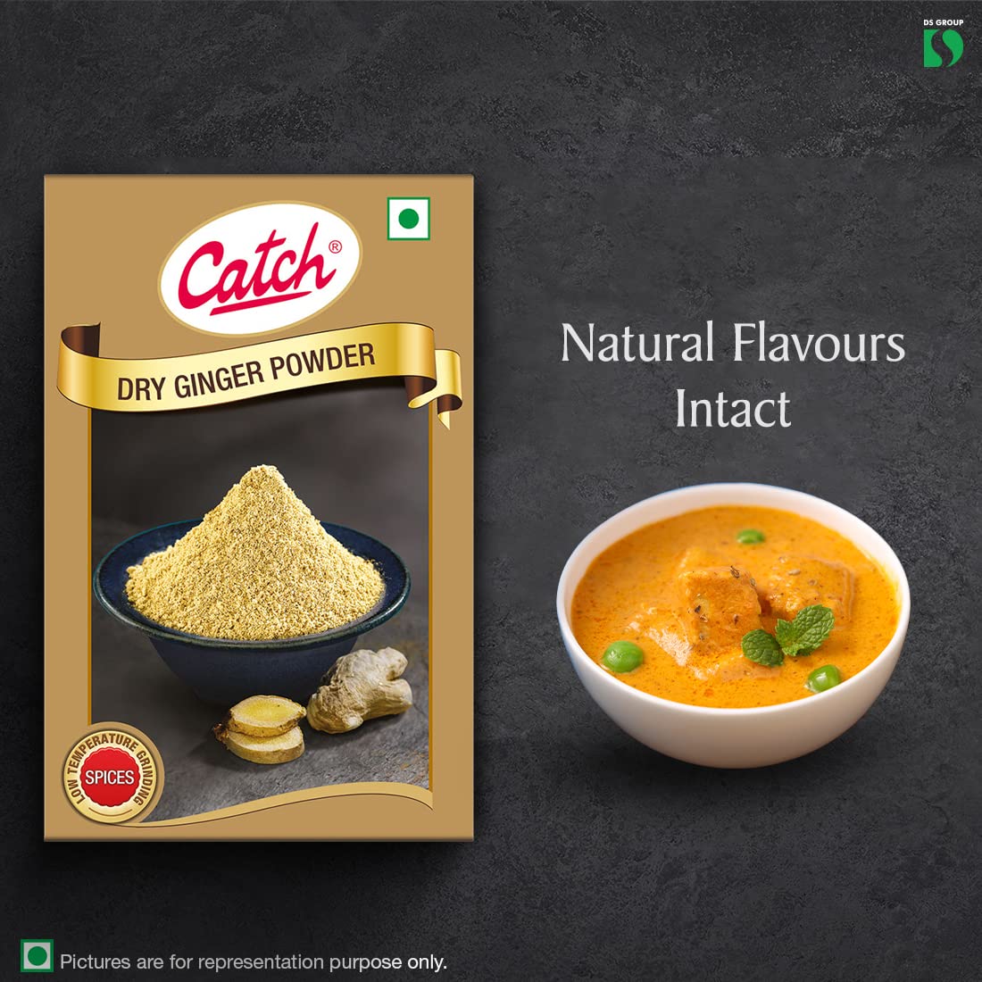 Catch Dry Ginger Powder | Sonth/Dry Adrak Powder 90 gram - Image 8