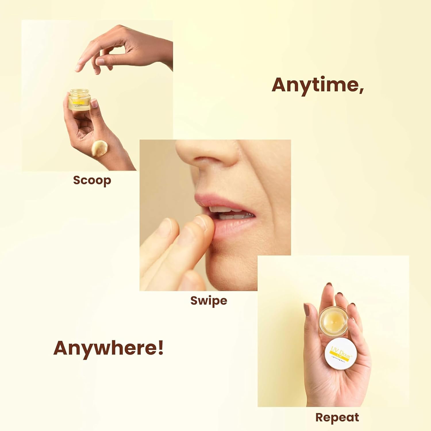 UV Doux Lip Lightening Balm SPF 40 PA++ - Image 2