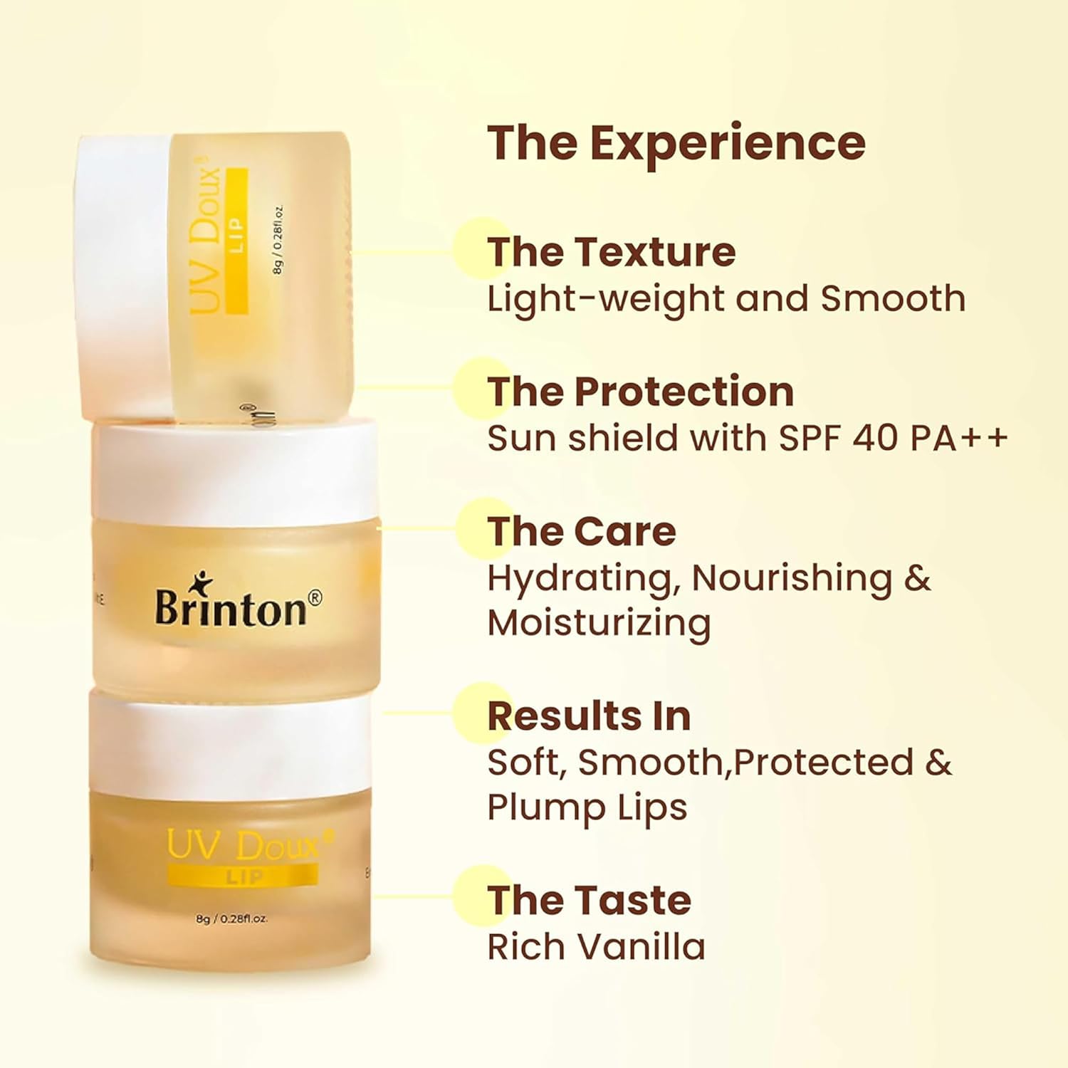 UV Doux Lip Lightening Balm SPF 40 PA++ - Image 6