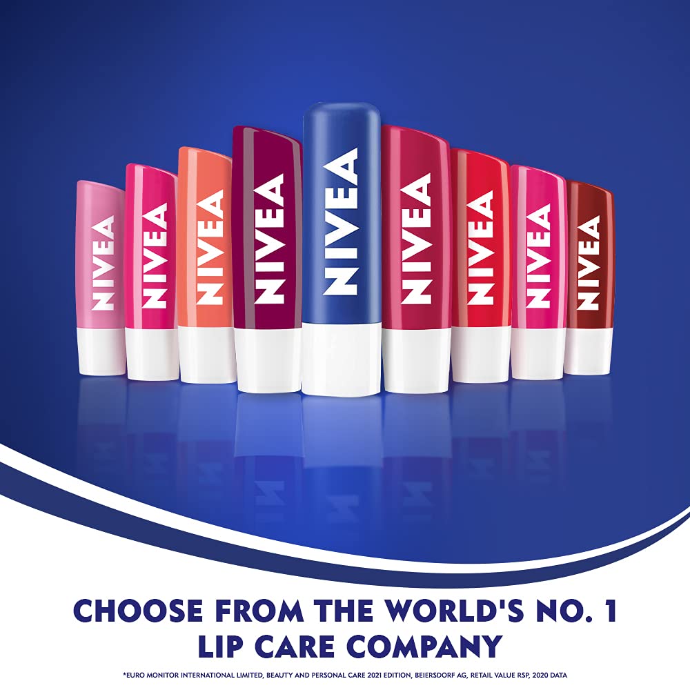 NIVEA Original Care 4.8g Lip Balm - Image 3