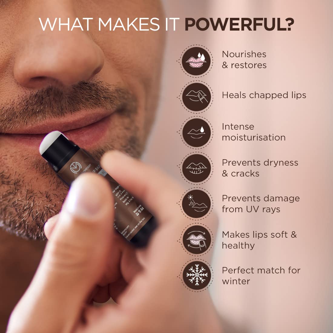 The Man Company Nourishing Lip Balm for Soft - Image 2
