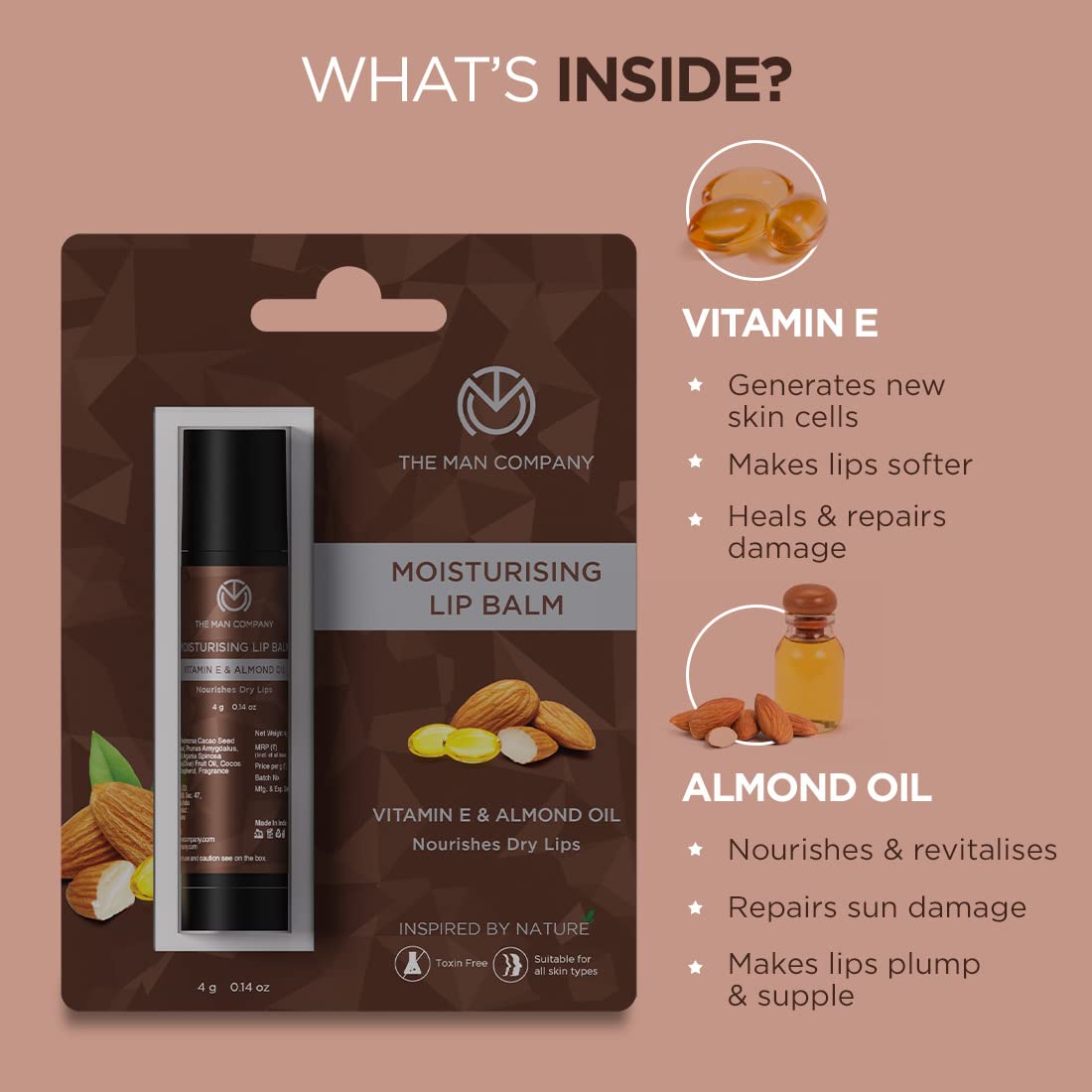The Man Company Nourishing Lip Balm for Soft - Image 7