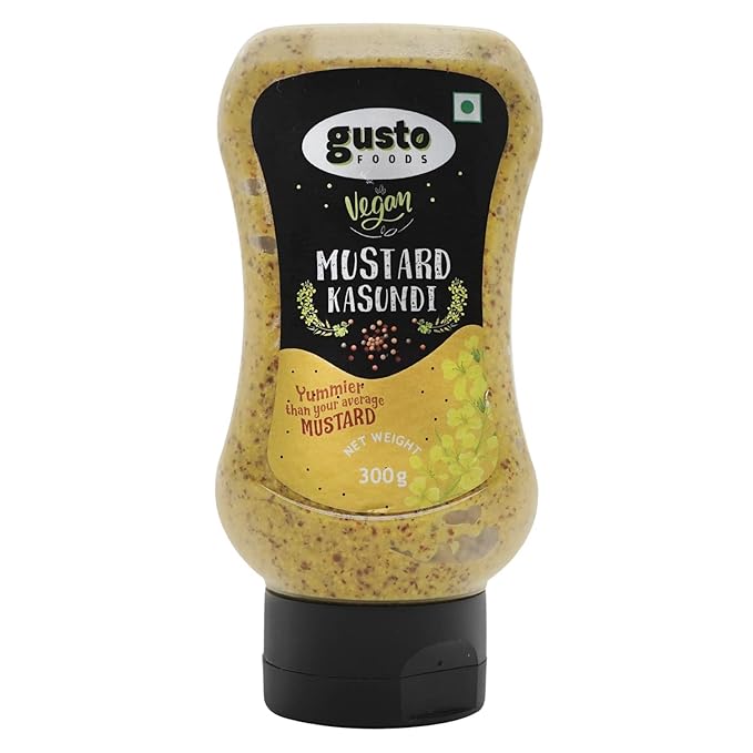 Gusto Foods Mustard Kasundi Sauce 300gram  - Image 1