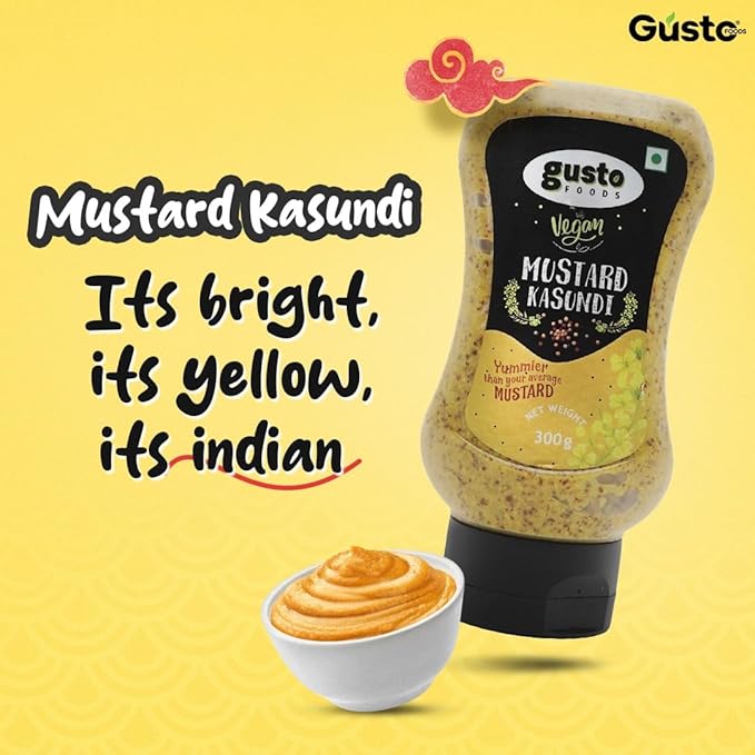 Gusto Foods Mustard Kasundi Sauce 300gram  - Image 4