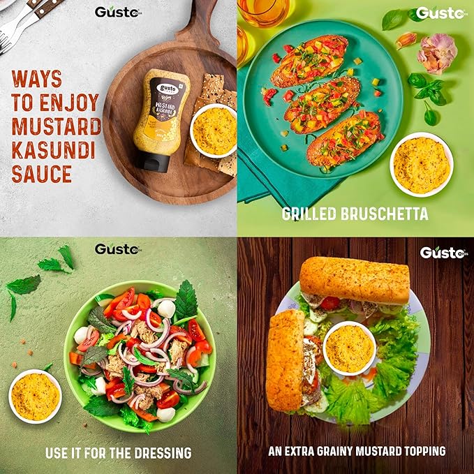 Gusto Foods Mustard Kasundi Sauce 300gram  - Image 7