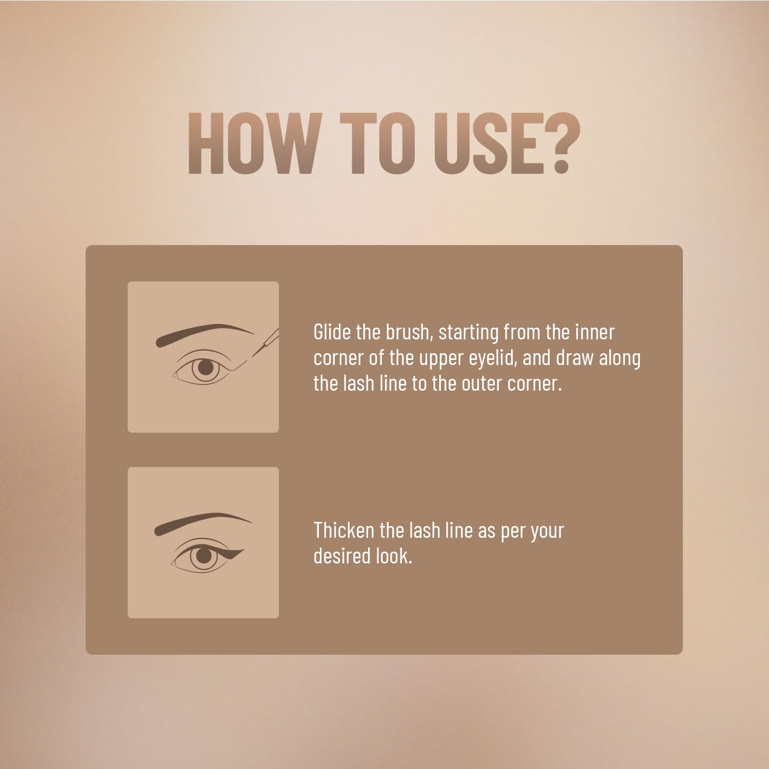 SWISS BEAUTY Eyeliner, Eye MakeUp, Black, 7ml - Image 3