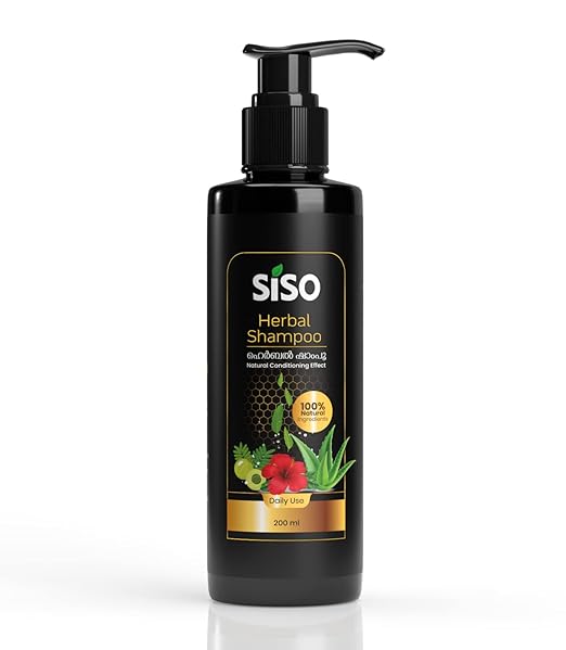 Siso Herbal Shampoo with Natural Conditioning Effect 200ml  - Image 1