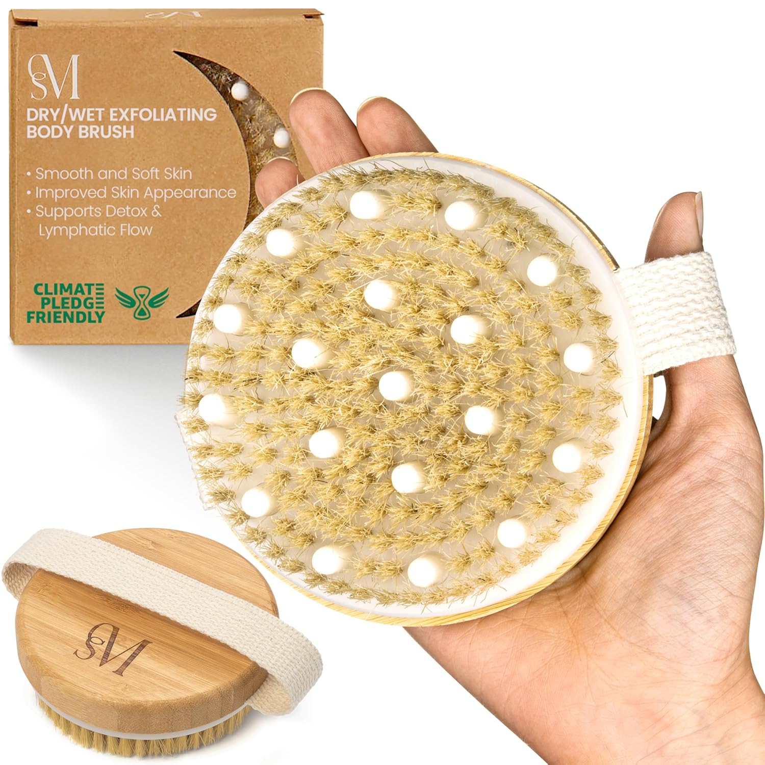 C.S.M. Body Brush for Wet or Dry Brushing - Image 7