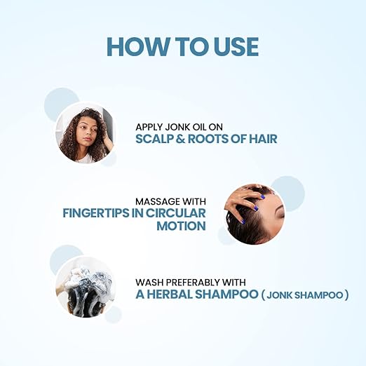 Nature Sure Jonk Tail Hair Oil for Men and Women -(150 ml) - Image 4
