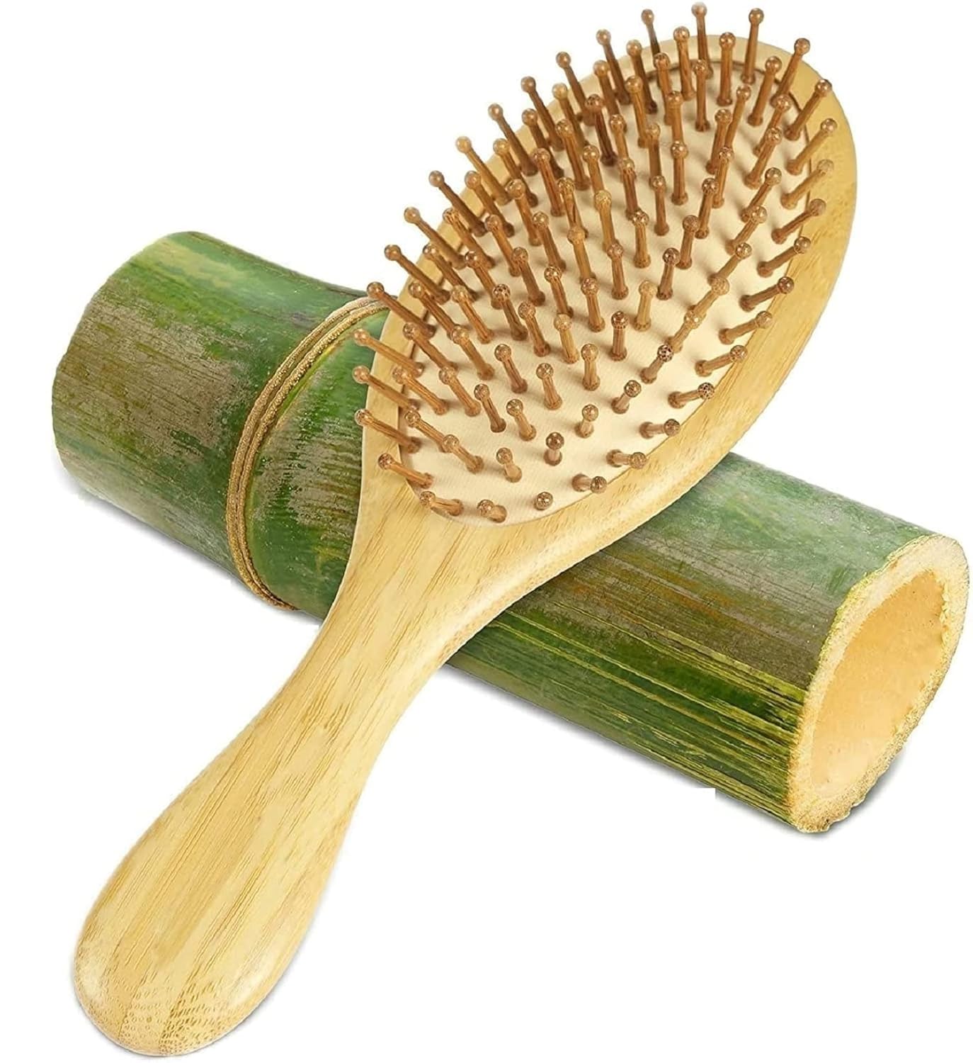 INSIME Wooden hair brush for Women & Me - Image 1