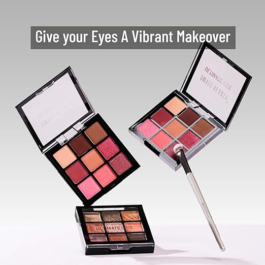 Swiss Beauty Ultimate Shadow Palette for Eyes, Shade-02, 9 g - Image 2