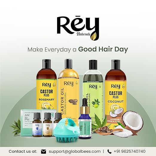 Rey Naturals Aqua Range Cedarwood & Rice Water Hair Growth Spray -200ml - Image 6
