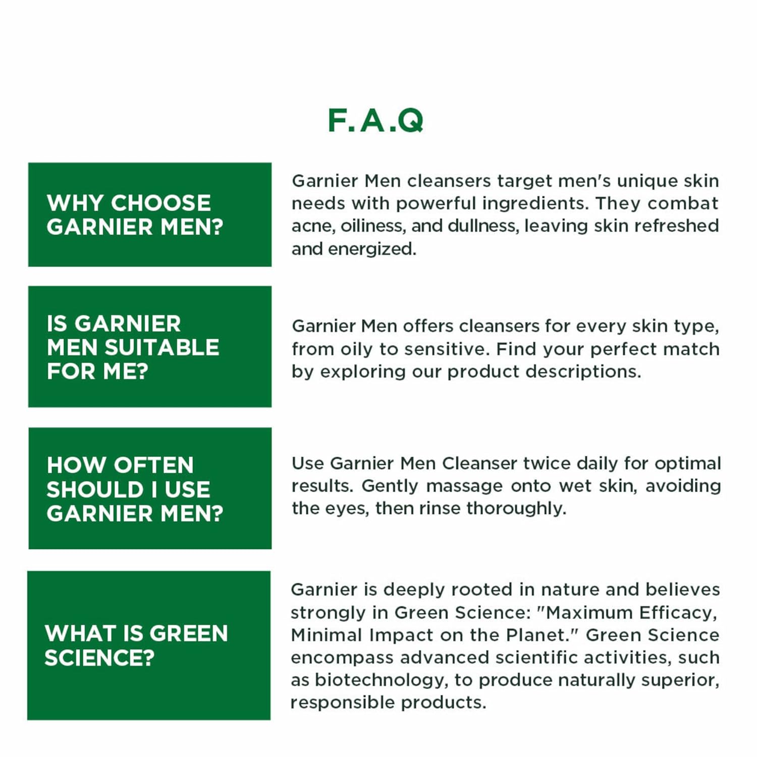 Garnier Men Oil Clear Clay D-Tox Deep Cleansing - Image 4