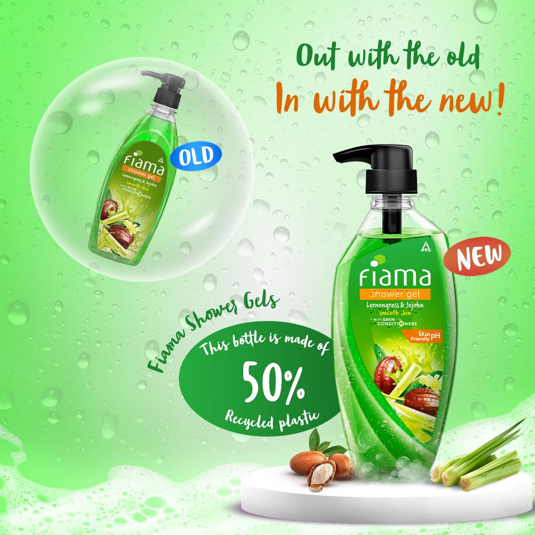 Fiama Body Wash Shower Gel Lemongrass  - Image 4