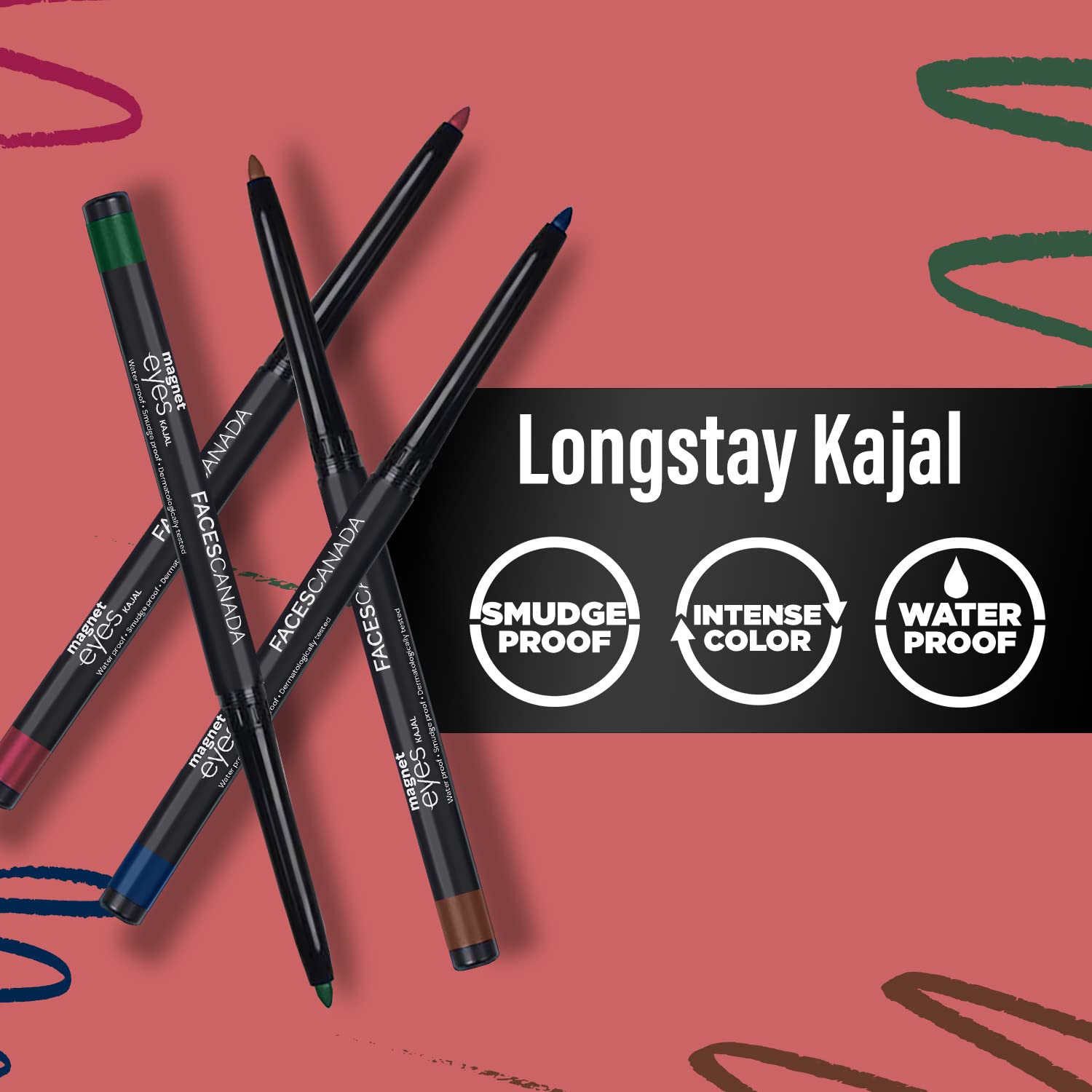 FACESCANADA Magneteyes Color Kajal - Image 4