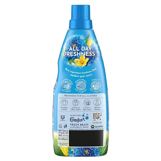 Comfort Morning Fresh Fabric Conditioner 860 ml Bottle - Image 2