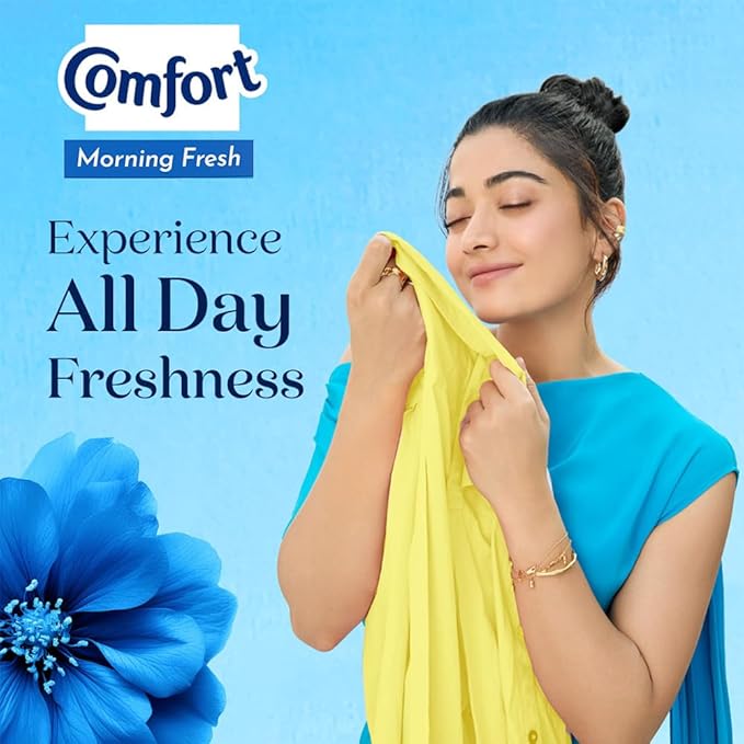 Comfort Morning Fresh Fabric Conditioner 860 ml Bottle - Image 3