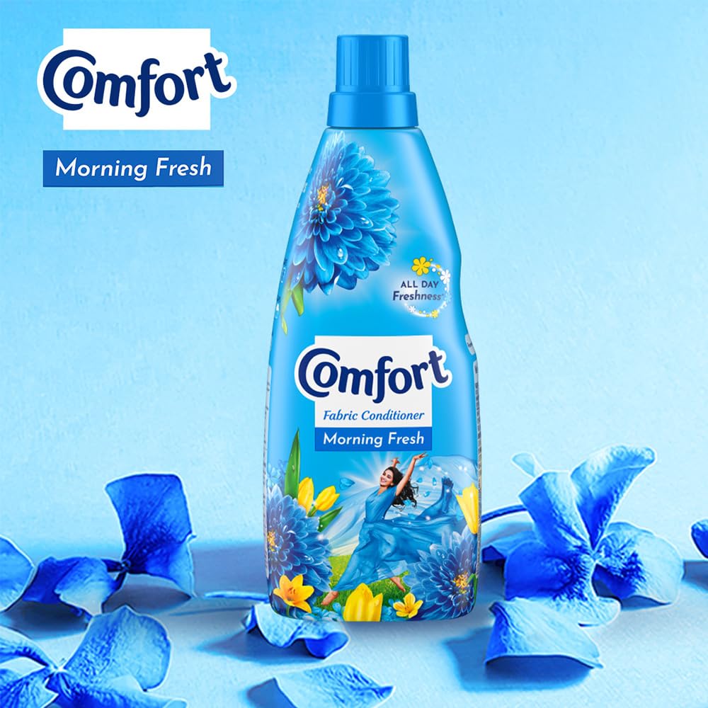 Comfort Morning Fresh Fabric Conditioner 860 ml Bottle - Image 6