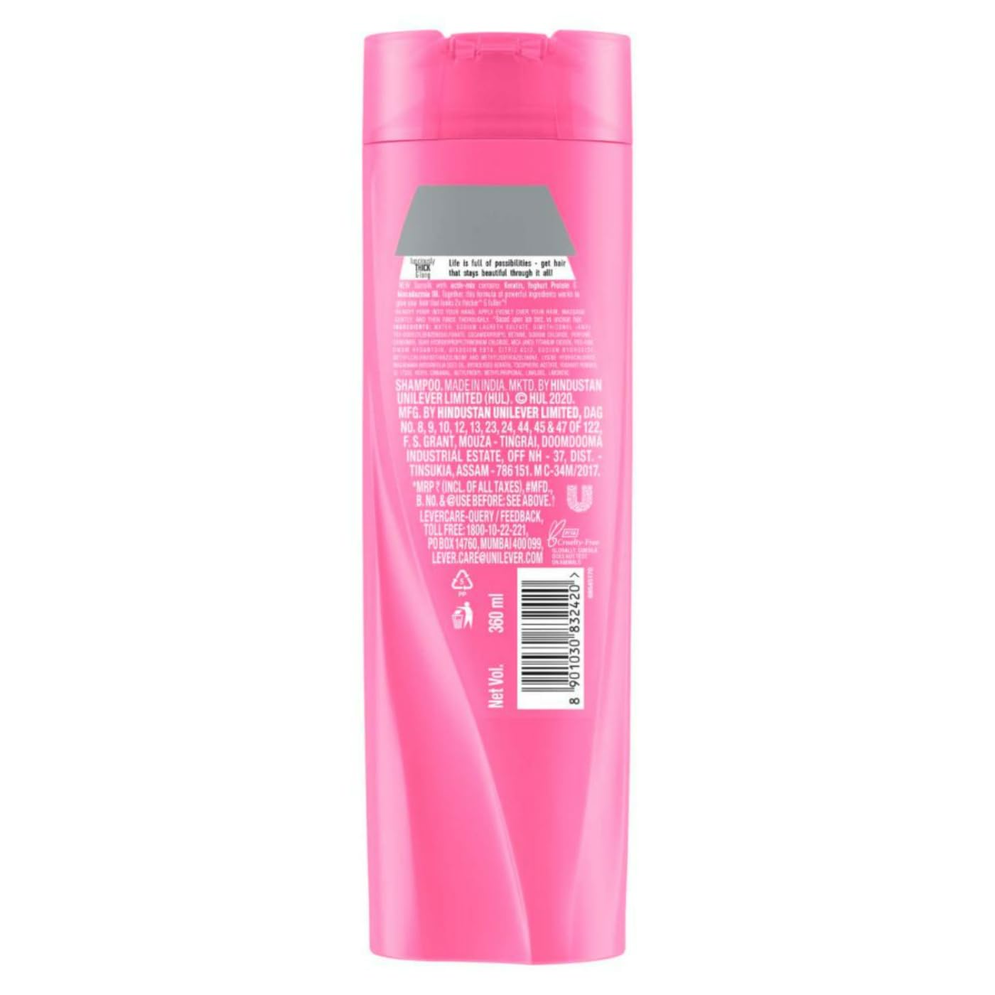 Sunsilk Lusciously Thick & Long Shampoo 340 ml - Image 2