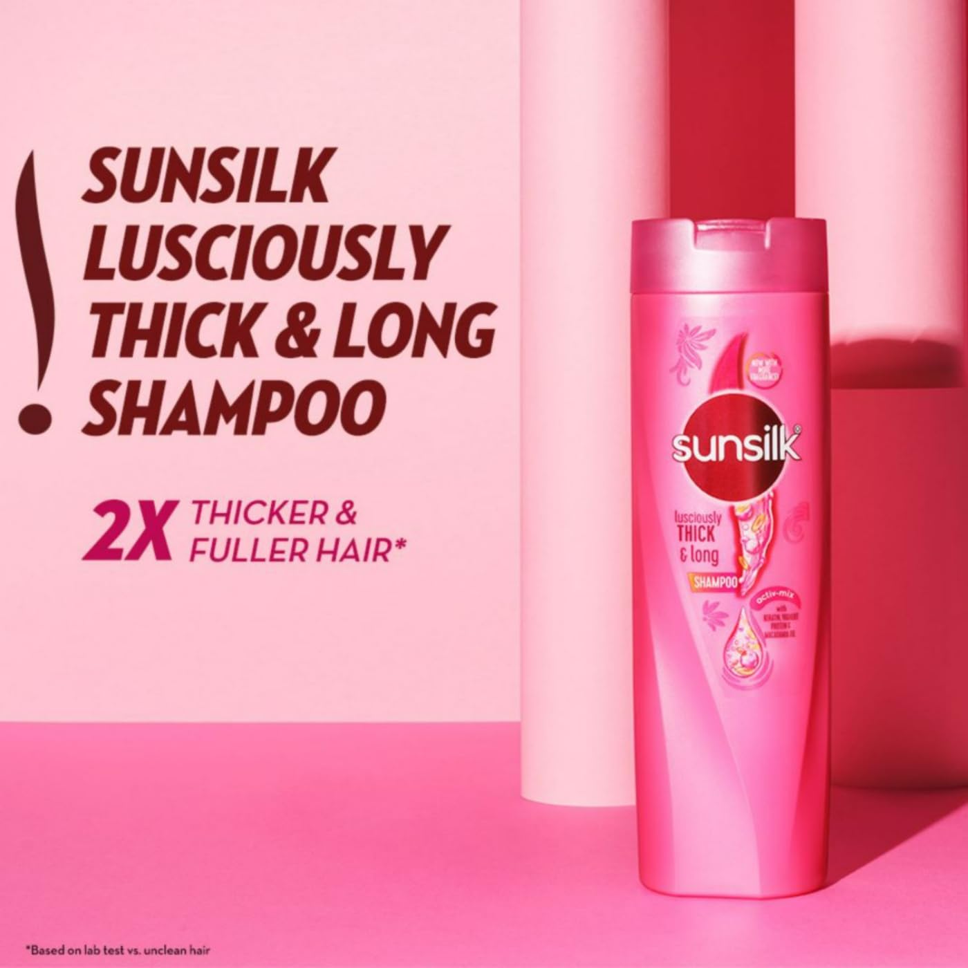 Sunsilk Lusciously Thick & Long Shampoo 340 ml - Image 3