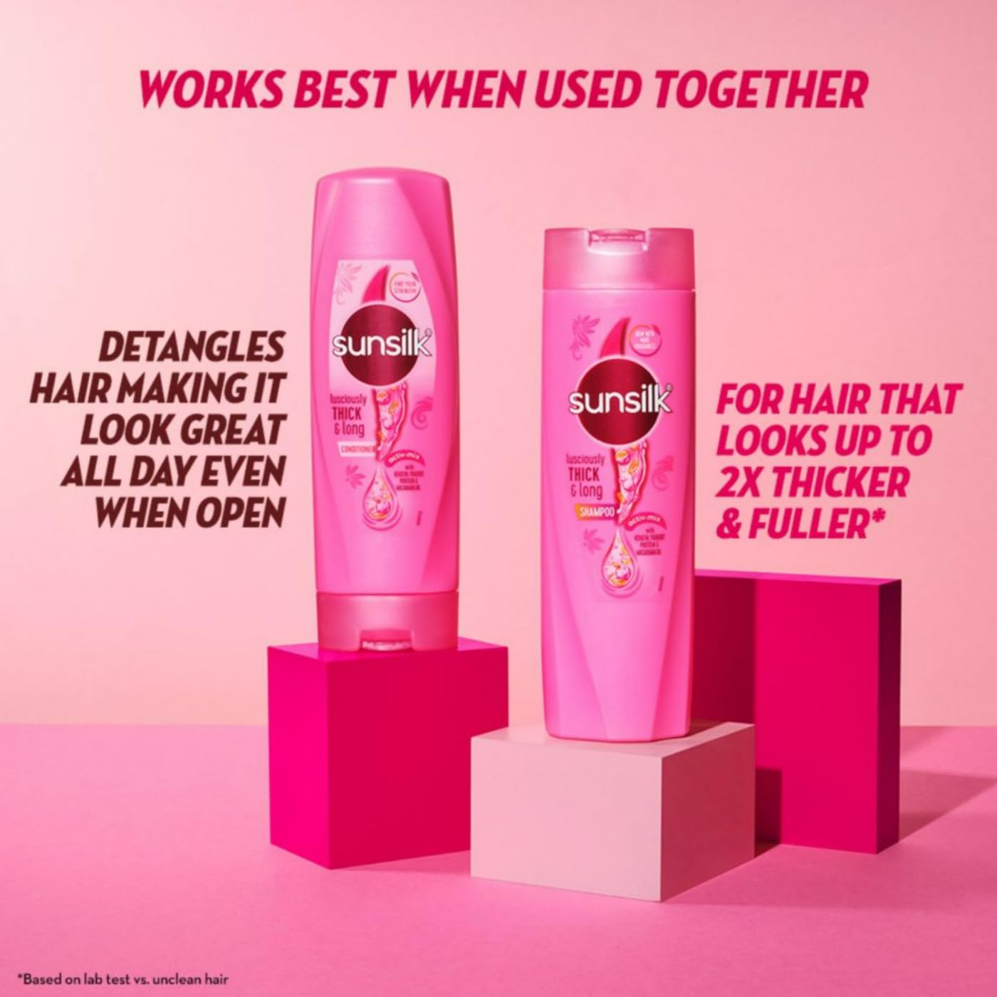 Sunsilk Lusciously Thick & Long Shampoo 340 ml - Image 4