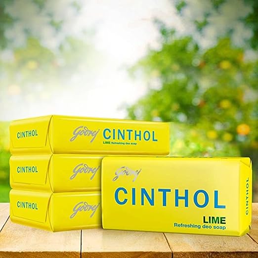 Cinthol Lime Bath Soap - 75g (Pack of 4) - Image 2