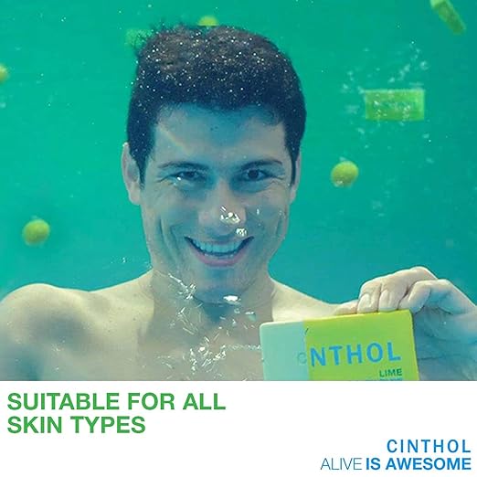 Cinthol Lime Bath Soap - 75g (Pack of 4) - Image 3