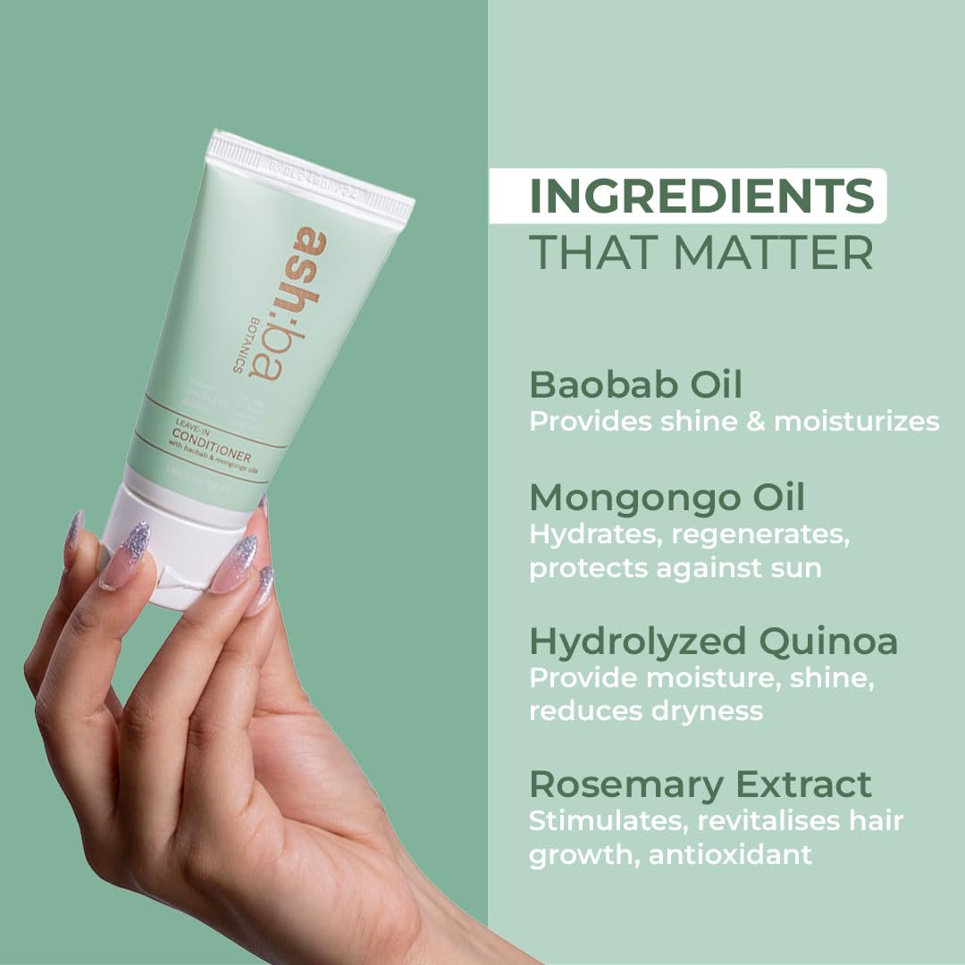 Ashba Botanics Leave-in Conditioner for Frizzy - Image 3