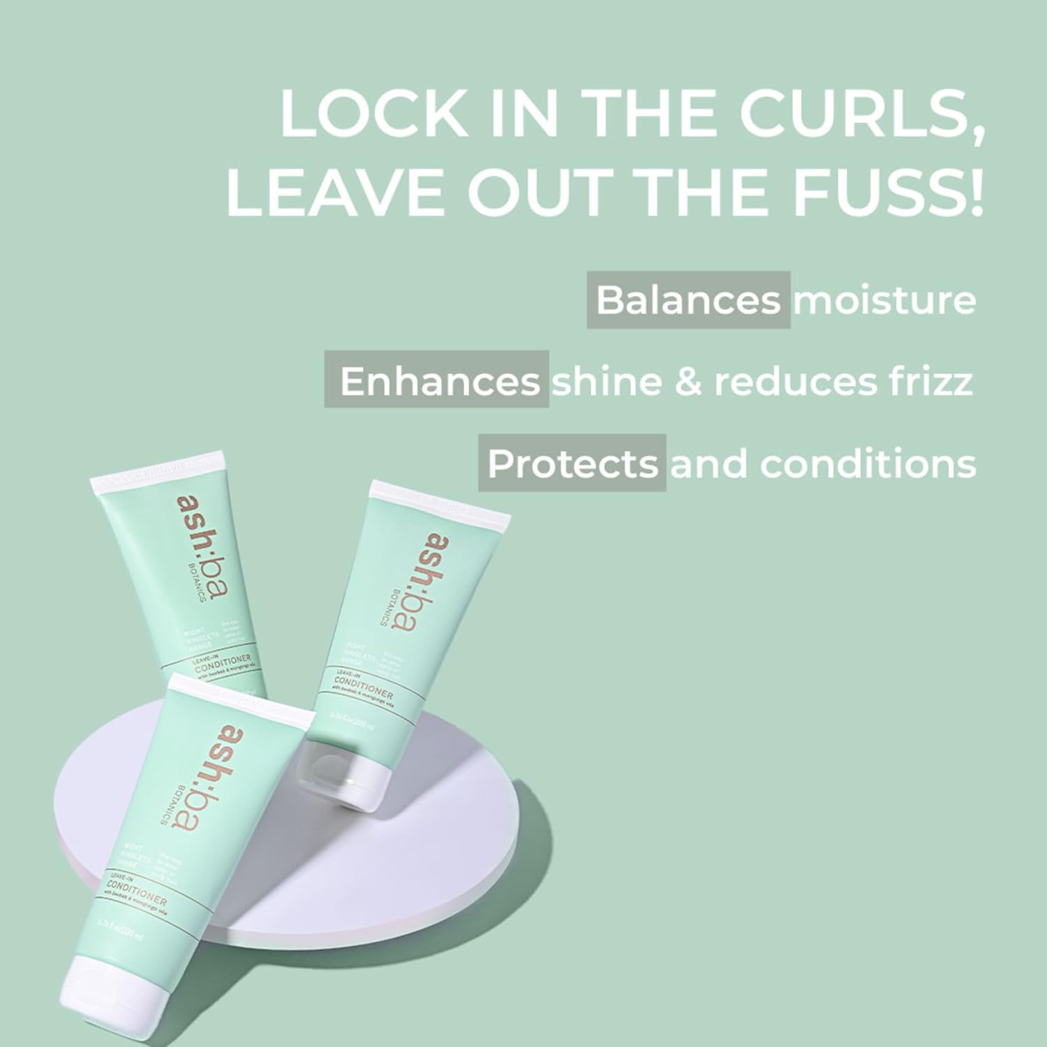 Ashba Botanics Leave-in Conditioner for Frizzy - Image 4
