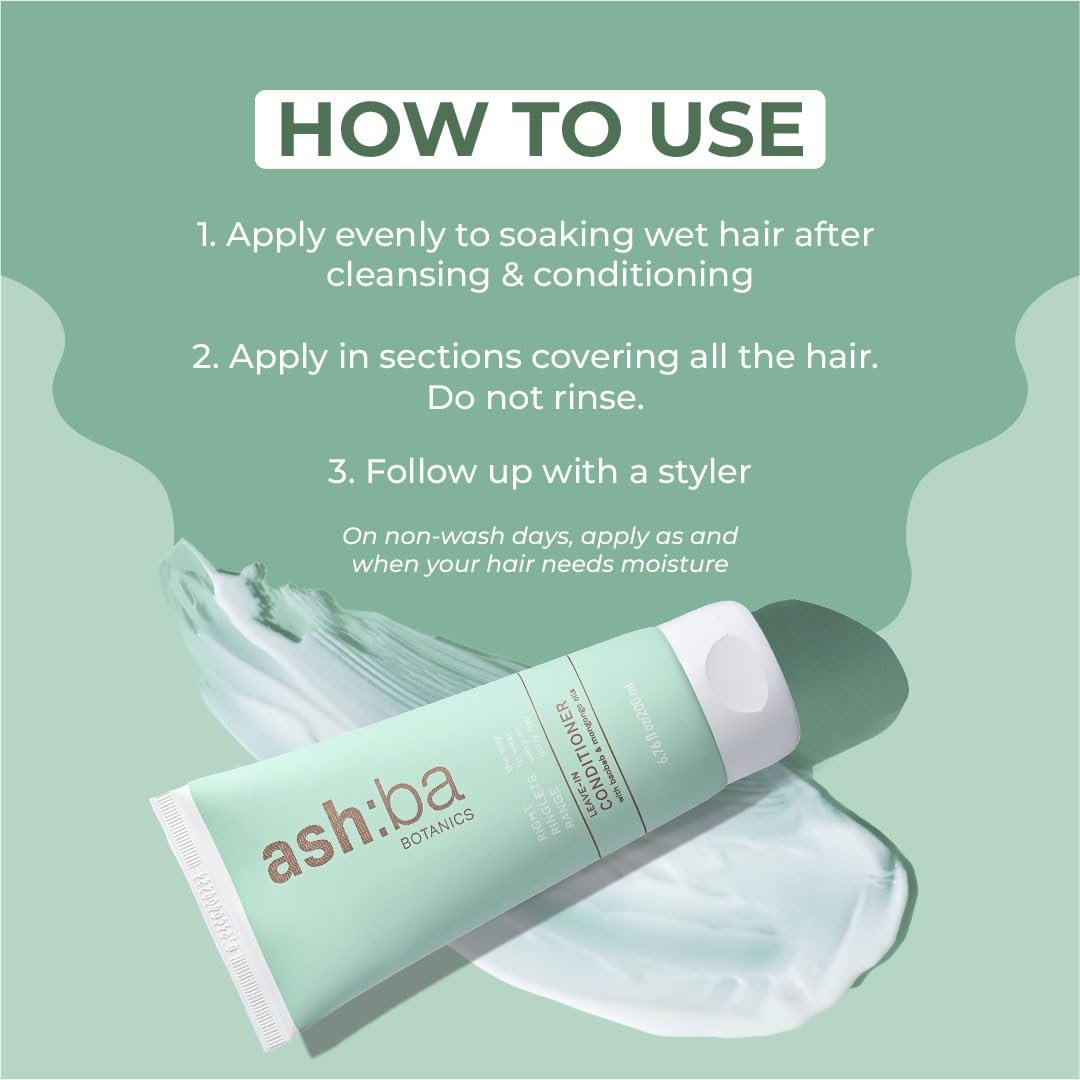 Ashba Botanics Leave-in Conditioner for Frizzy - Image 5
