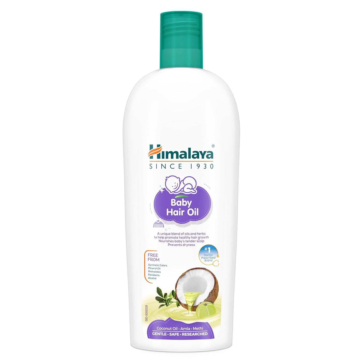 Himalaya Baby Hair Oil 200 ml(1 Count) - Image 1