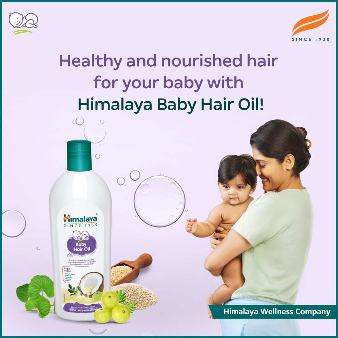 Himalaya Baby Hair Oil 200 ml(1 Count) - Image 5