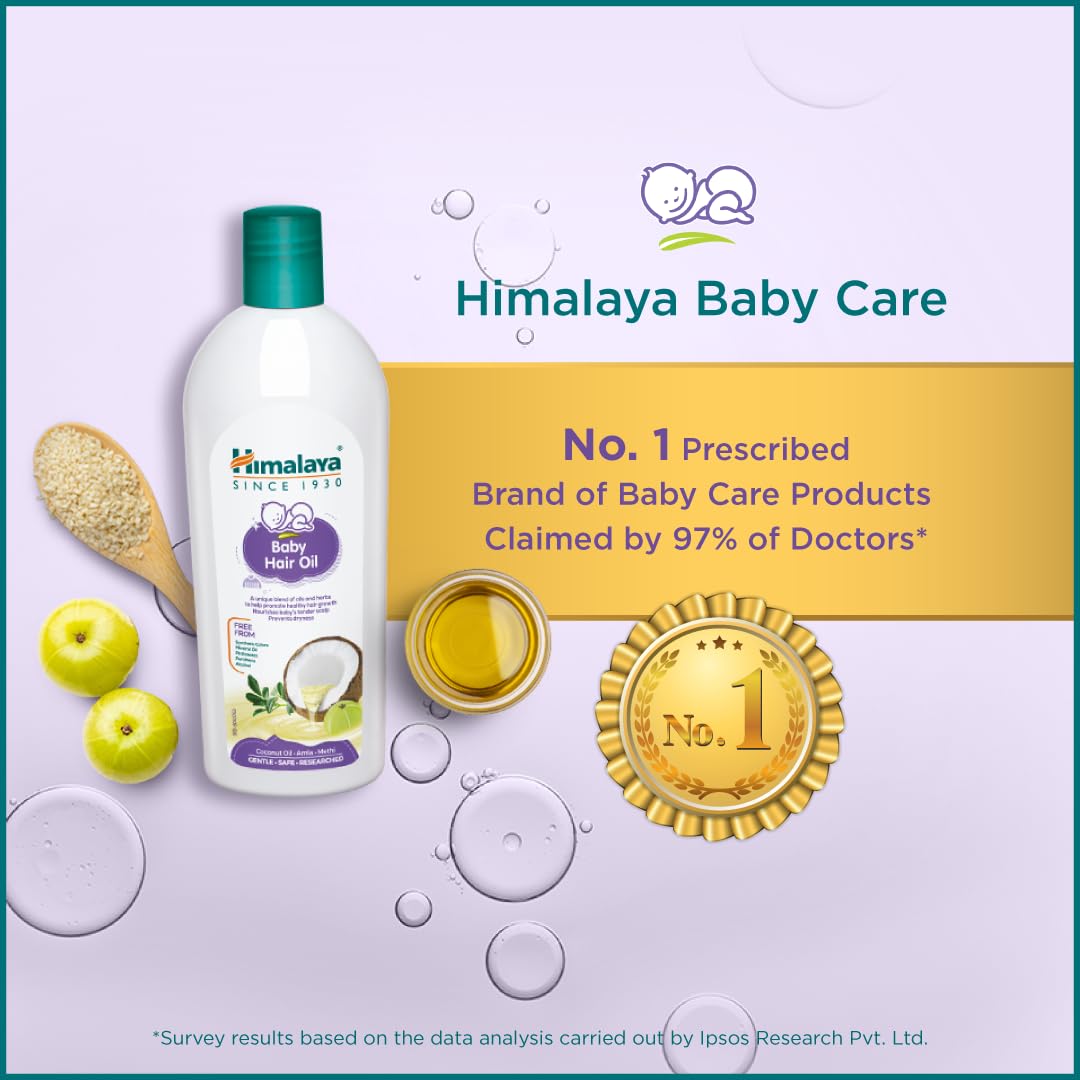 Himalaya Baby Hair Oil 200 ml(1 Count) - Image 7