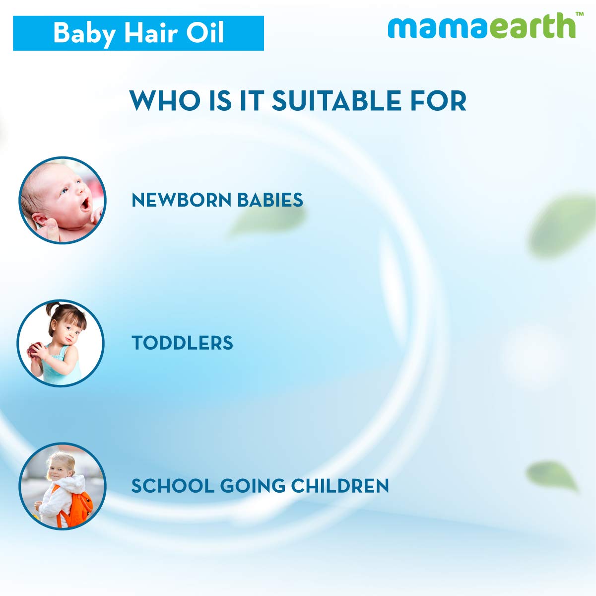 Mamaearth Nourishing Baby Hair Oil, with Almond & Avocado Oil - Image 4