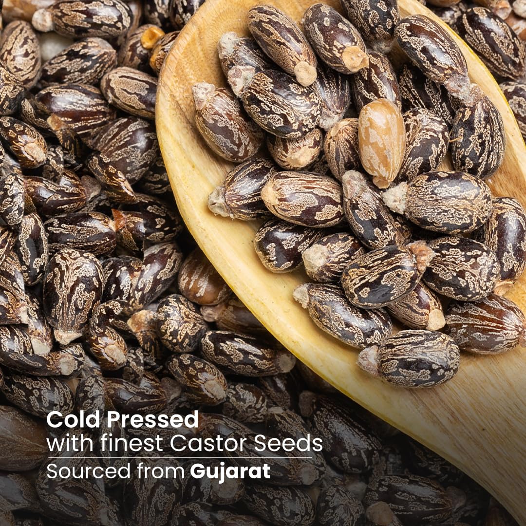 Nat Habit Cold Pressed 100% Pure Castor  - Image 7
