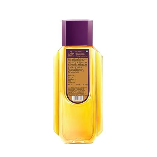 Bajaj Almond Drops Hair Oil, 625ml, Light & Non-Sticky with 6X Vitamin E for 2X Hair fall Reduction - Image 2