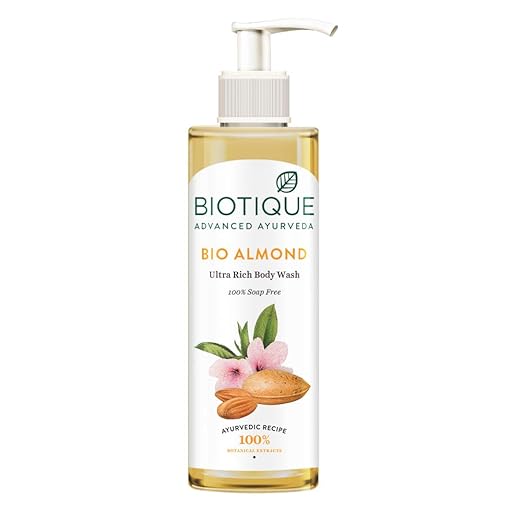 Biotique Almond Oil Ultra Rich Body Wash 200ml - Image 1